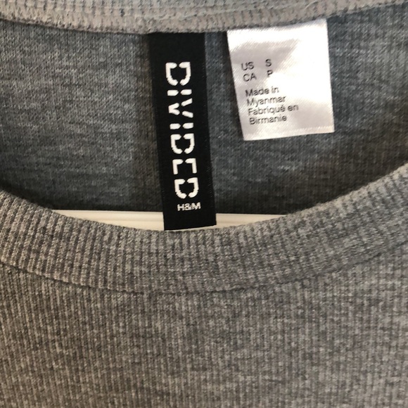 H&M Grey Knit Bodycon Dress - Picture 3 of 5